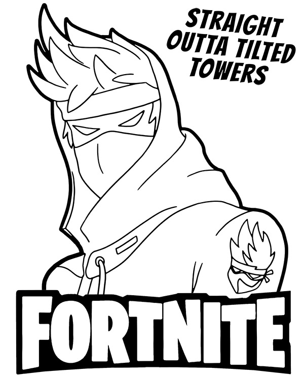 Fortnite Color Pages