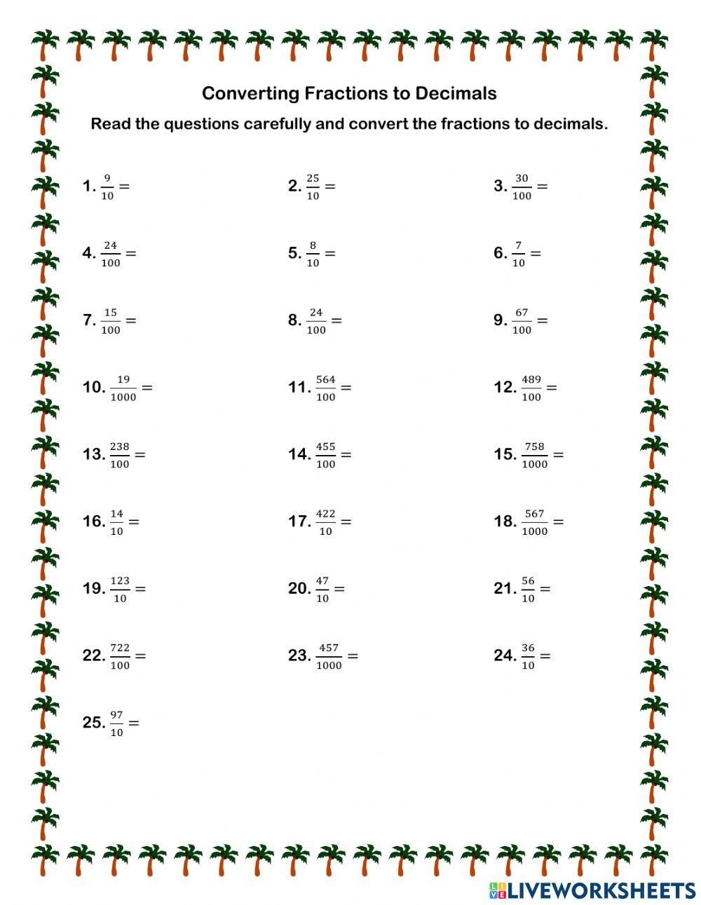 worksheets printables