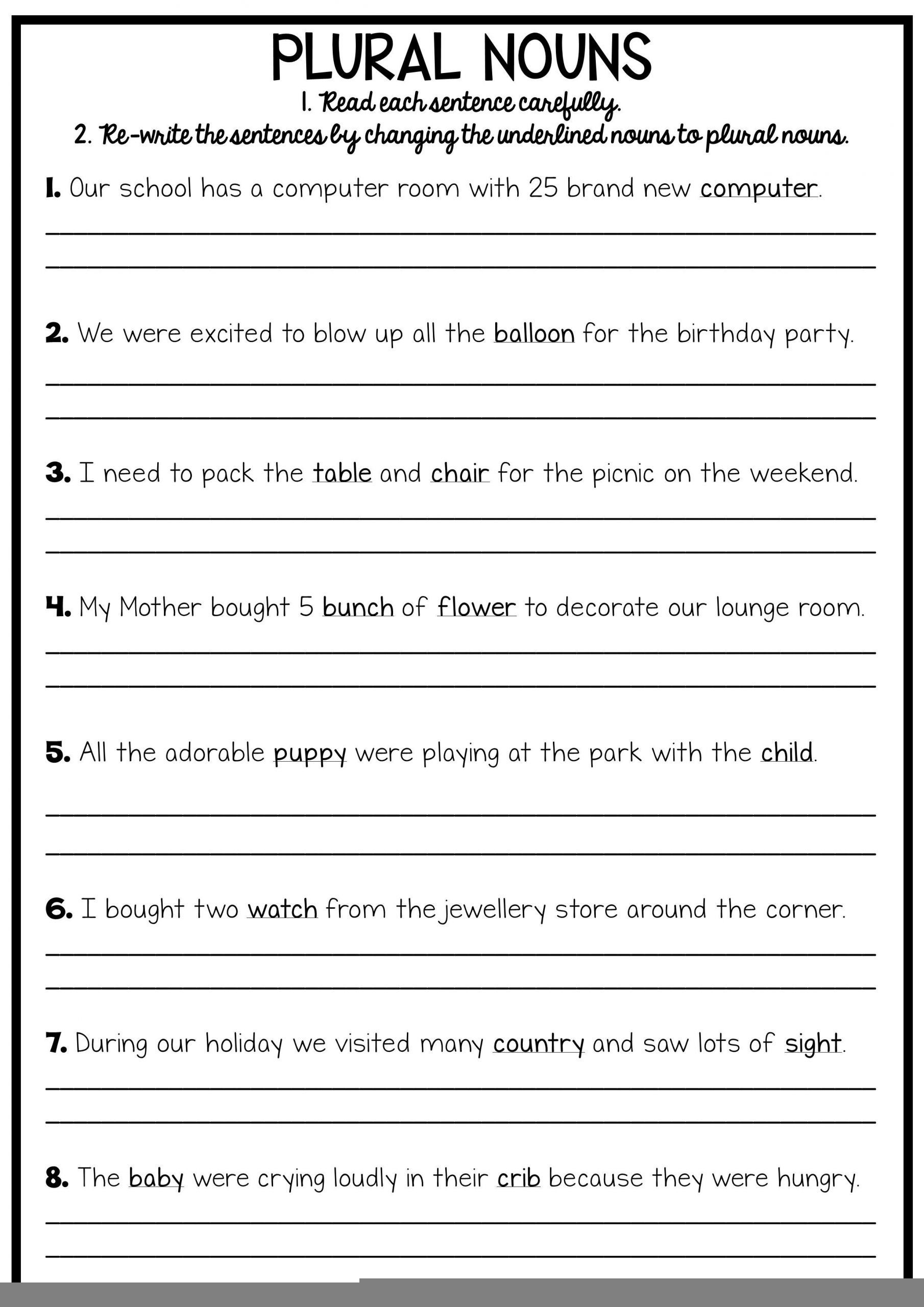 Free 6th Grade Writing Worksheets Writing Worksheets