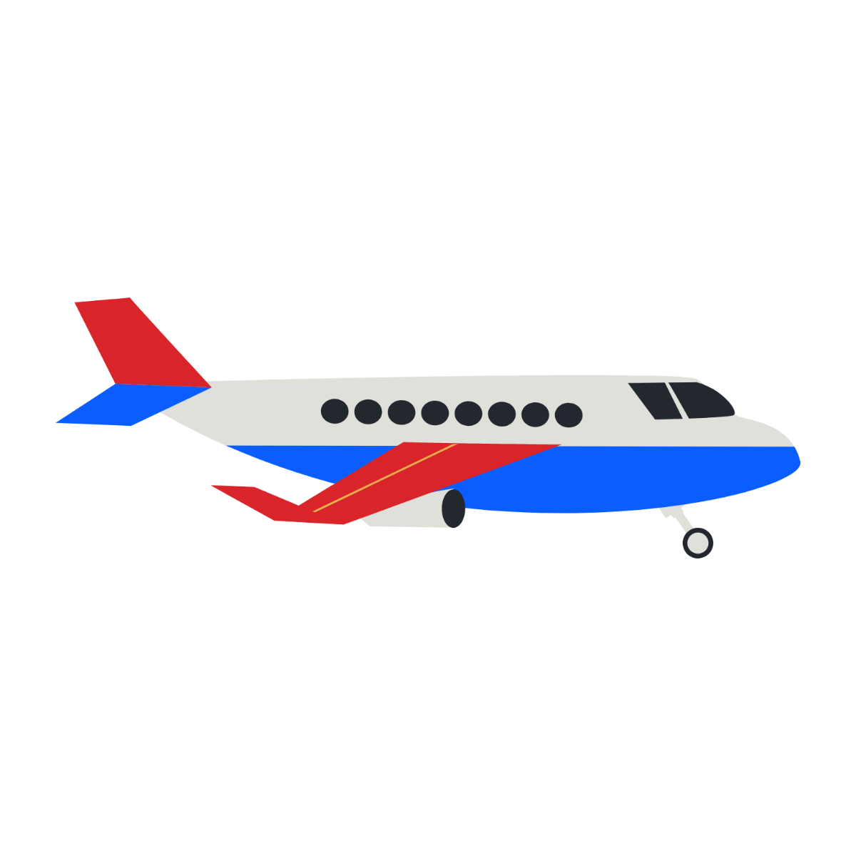 Free Airplane Clipart Template To Edit Online