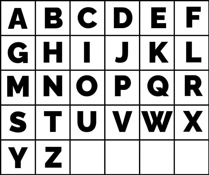 FREE Alphabet Letters Printable MockoFUN