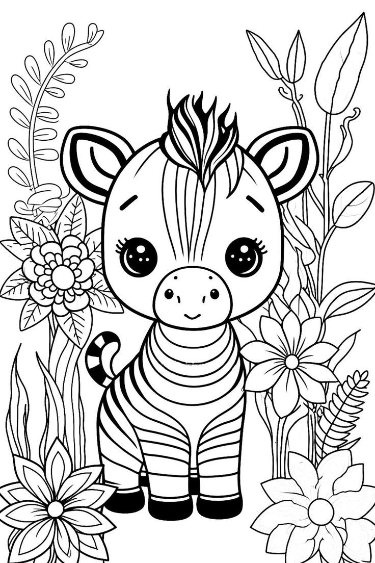 free animal printable coloring pages
