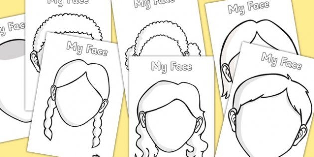 FREE Blank Faces Templates Homeschool Giveaways