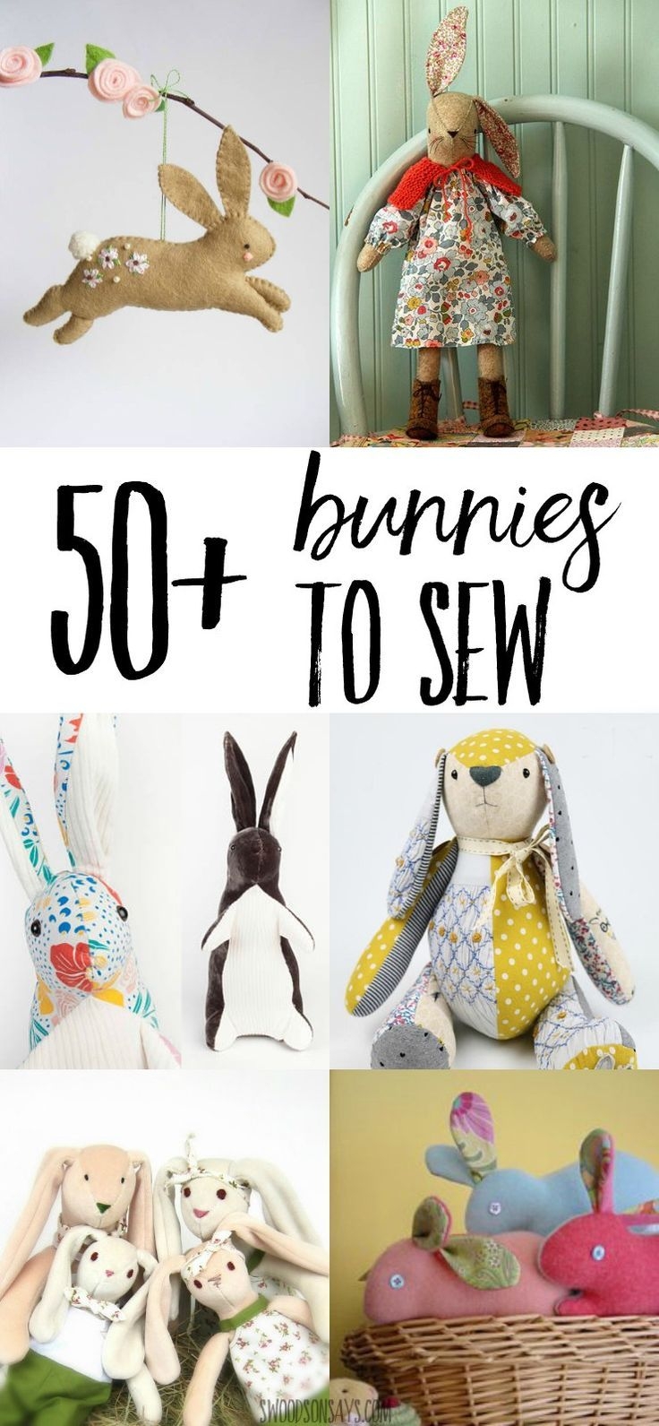 Free Bunny Sewing Patterns Printables
