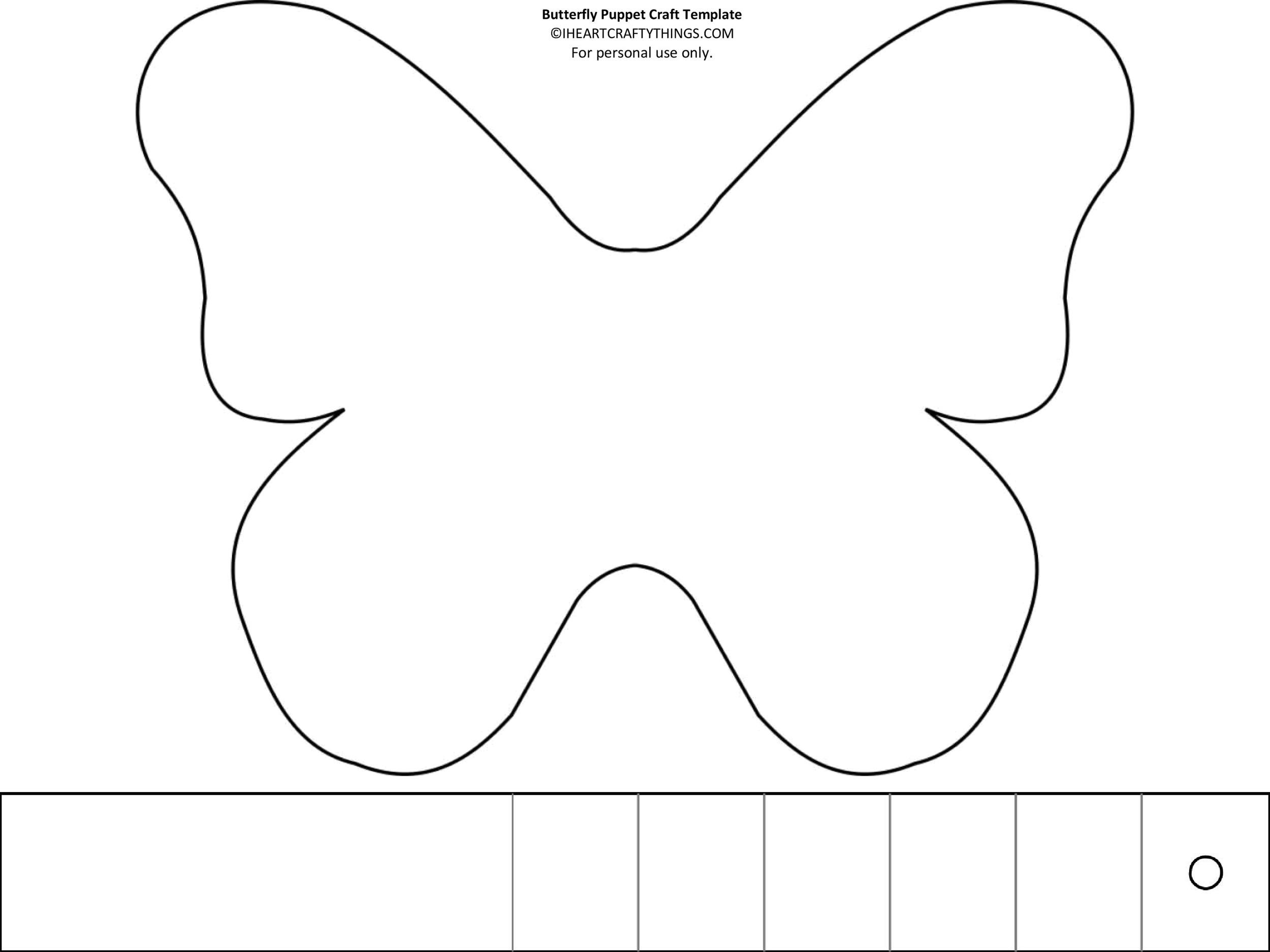 free printable butterfly wing templates