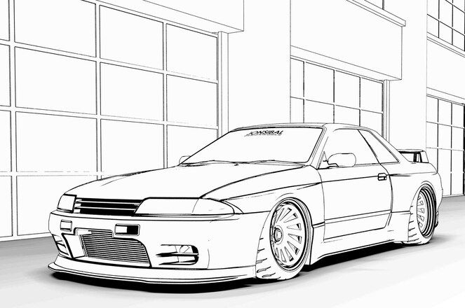 Free Car Coloring Pages Cars Coloring Pages Car Drawings Car