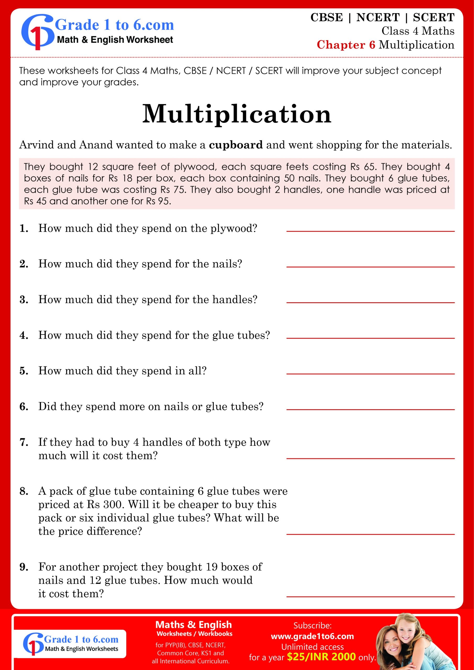 Free Class 4 Maths Worksheet Download Free Class 4 Maths Worksheet Png