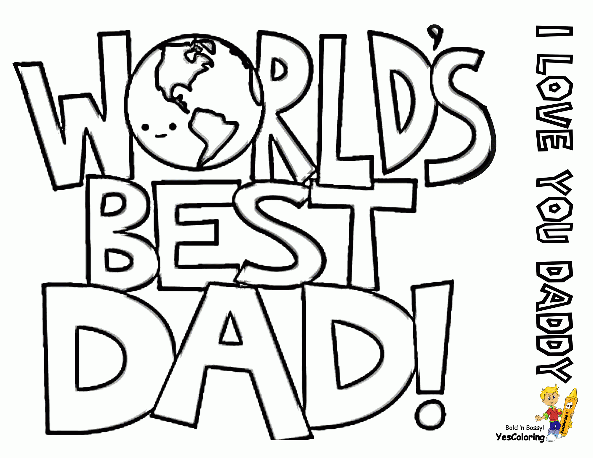Free Coloring Pages Printable Father S Day Coloring P Vrogue co