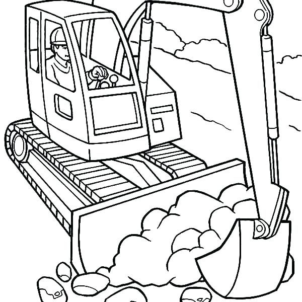 free construction coloring pages