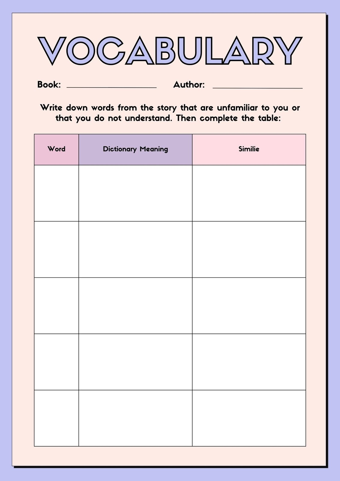 canva worksheet