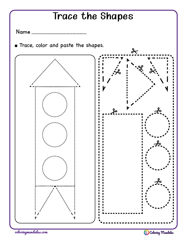 Free Cut And Paste Shapes Worksheet Download Free Cut And Paste Shapes 