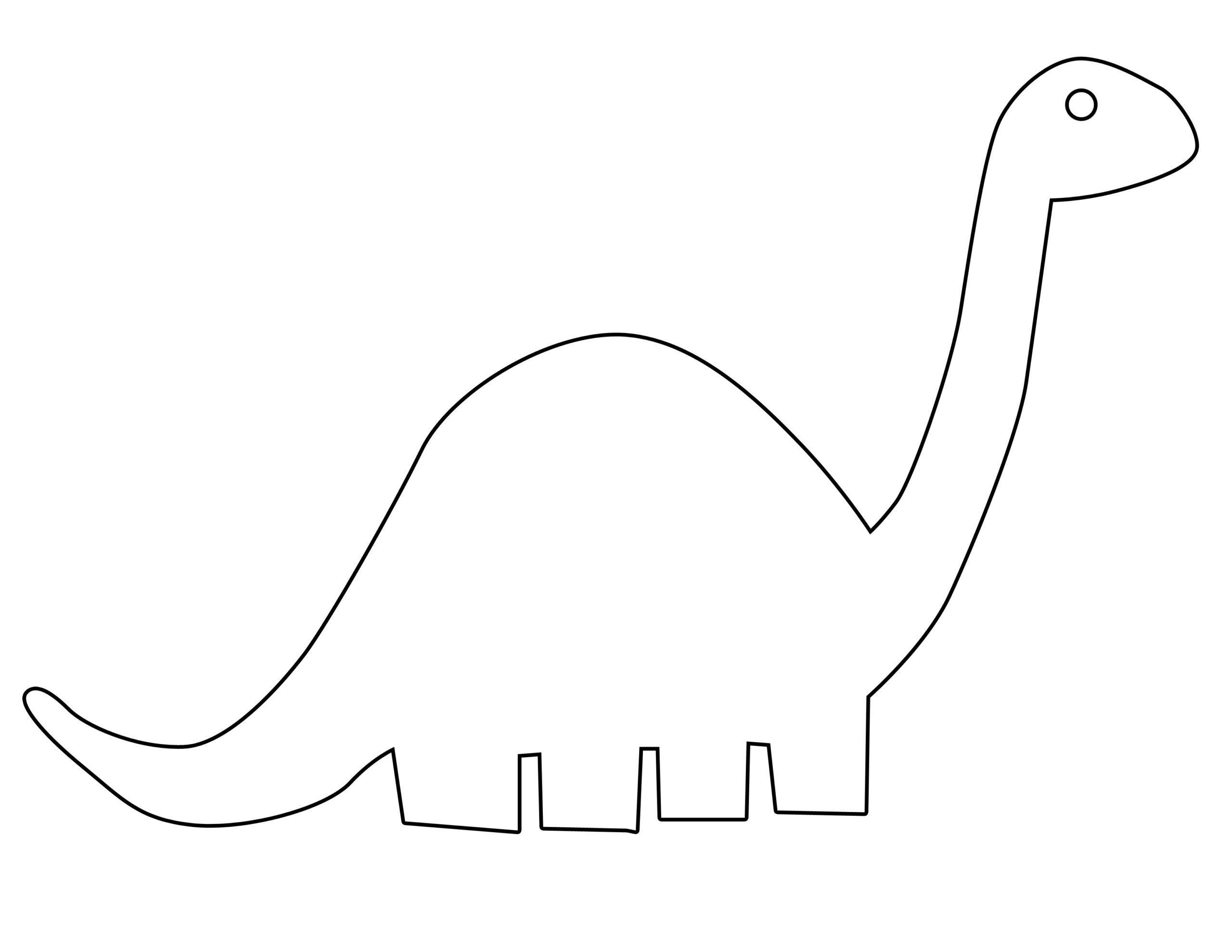 free dinosaur templates printable