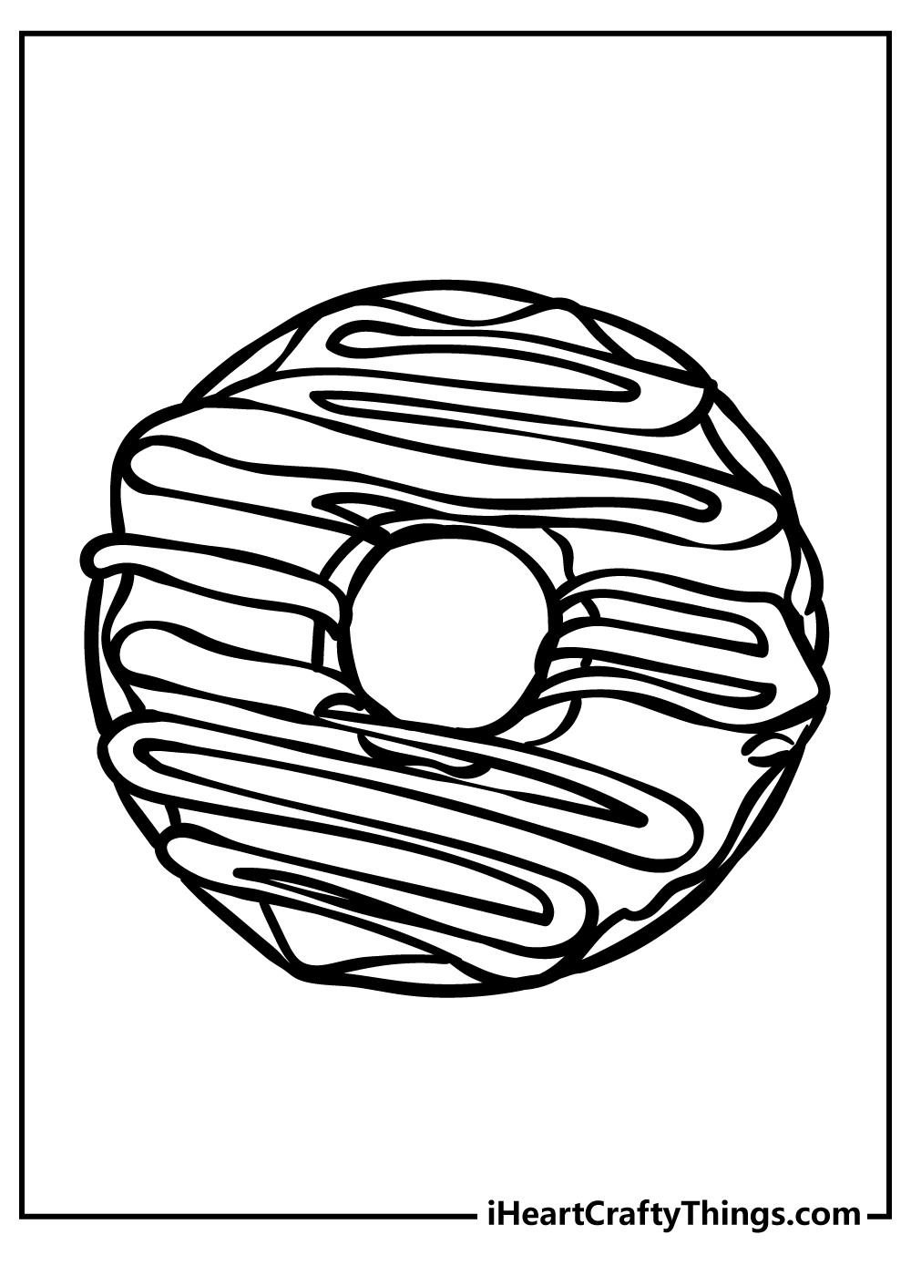 printable donut pictures to color