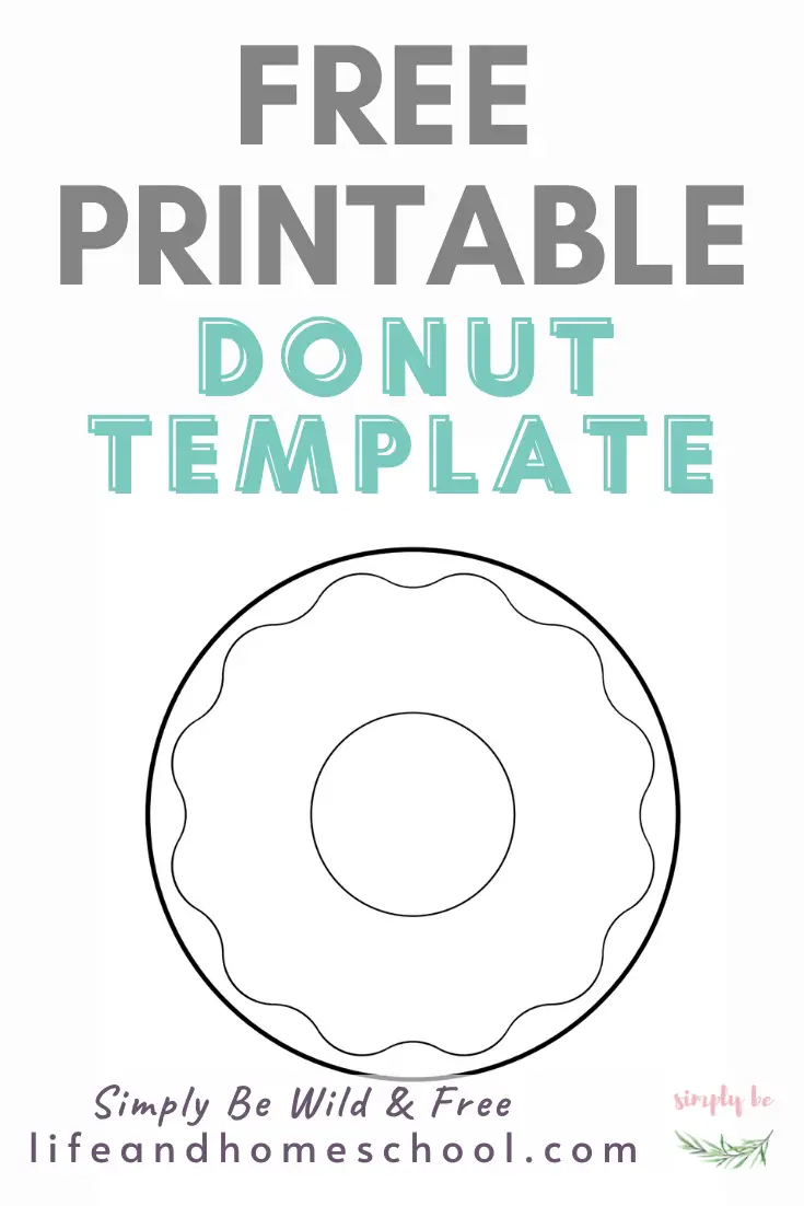 FREE Donut Template Printable