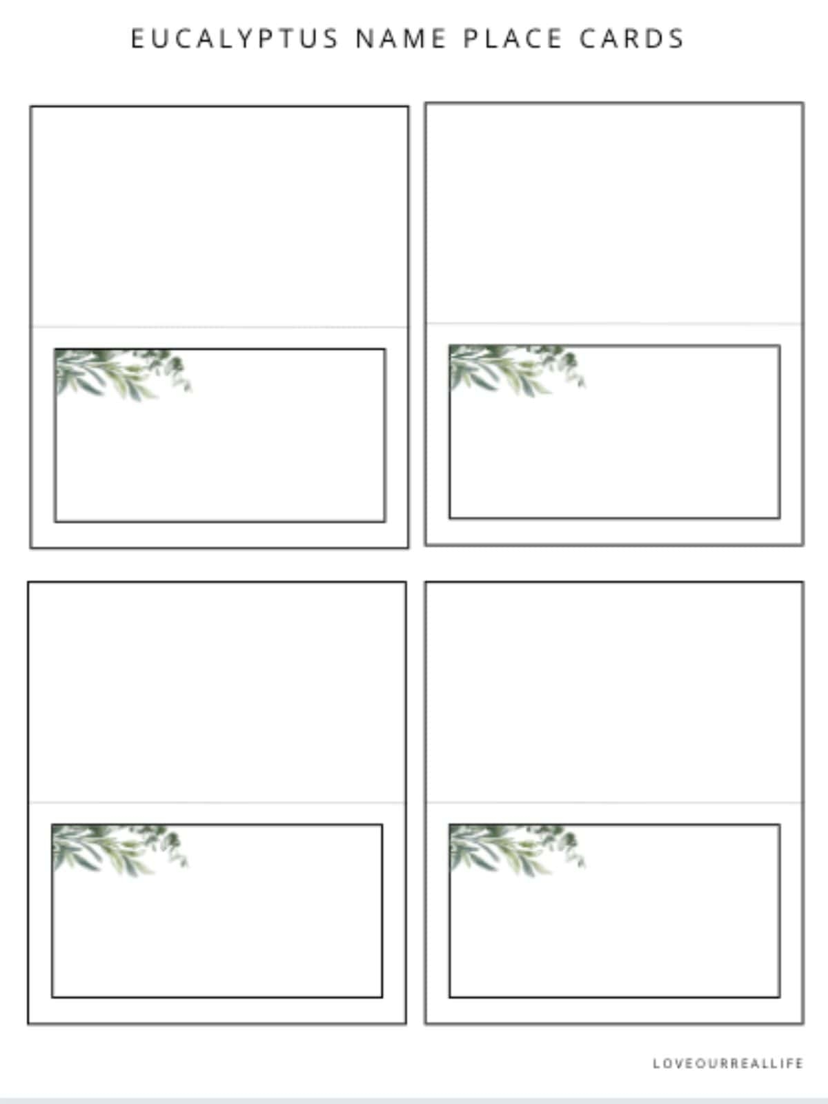 Free Download Printable Place Cards Download Free Download Printable 
