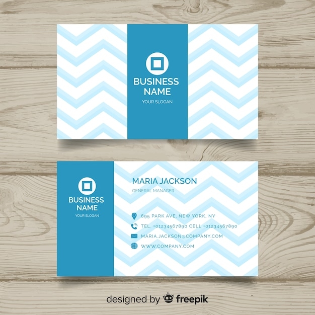Free Downloadable Business Card Template Garbooster