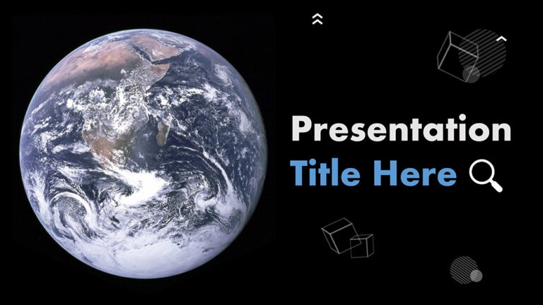 free earth template