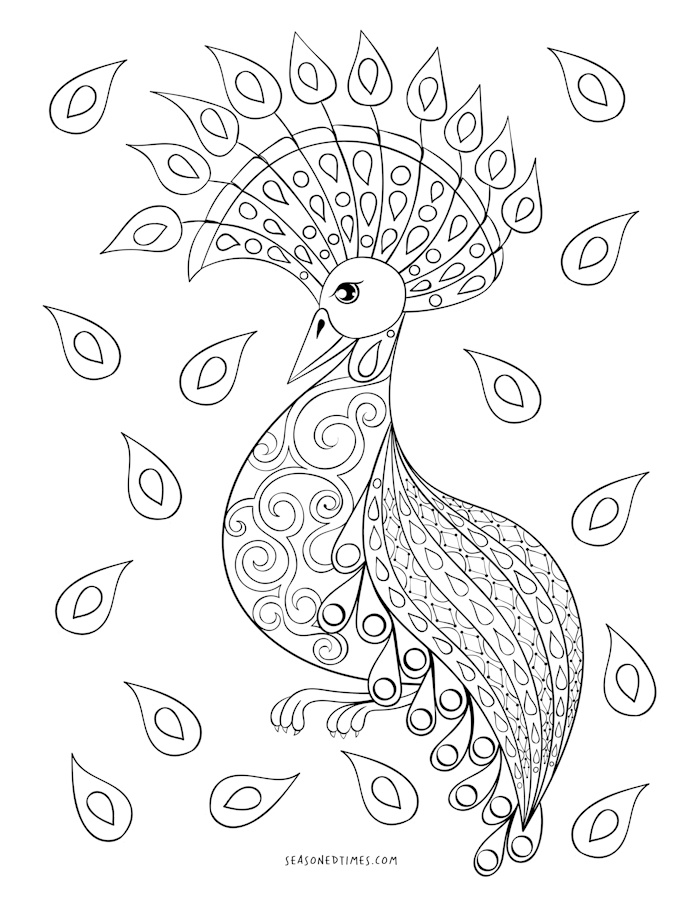 Free Easy Printable Coloring Pages For Seniors Infoupdate