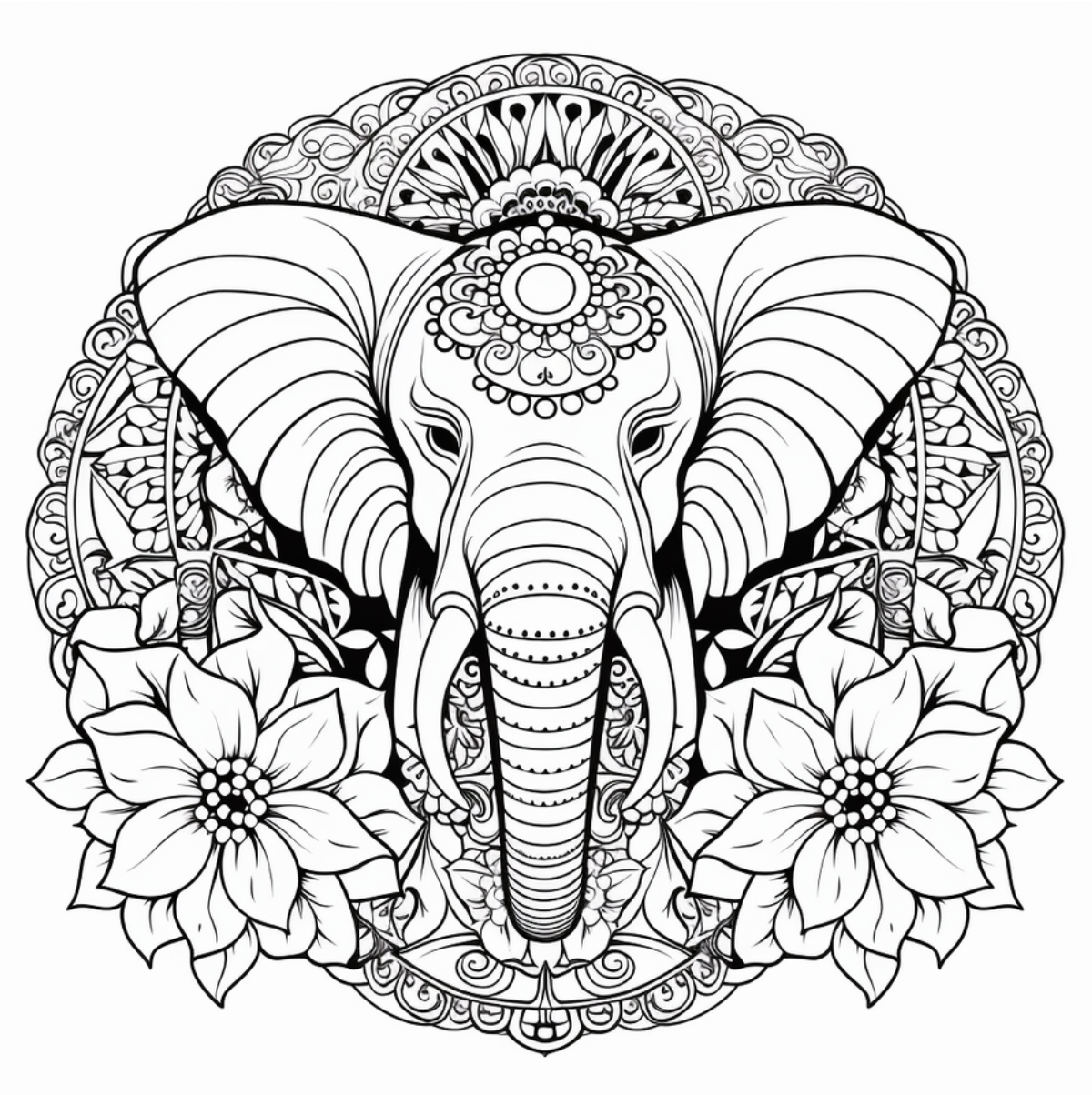 Easy Printable Coloring Pages