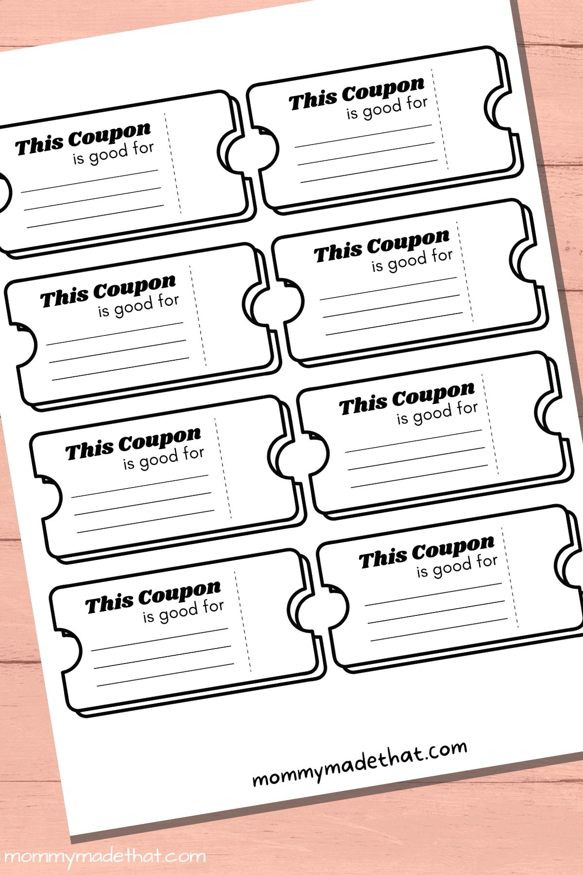 Free Editable Blank Coupon Templates Examples EdrawMax 42 OFF