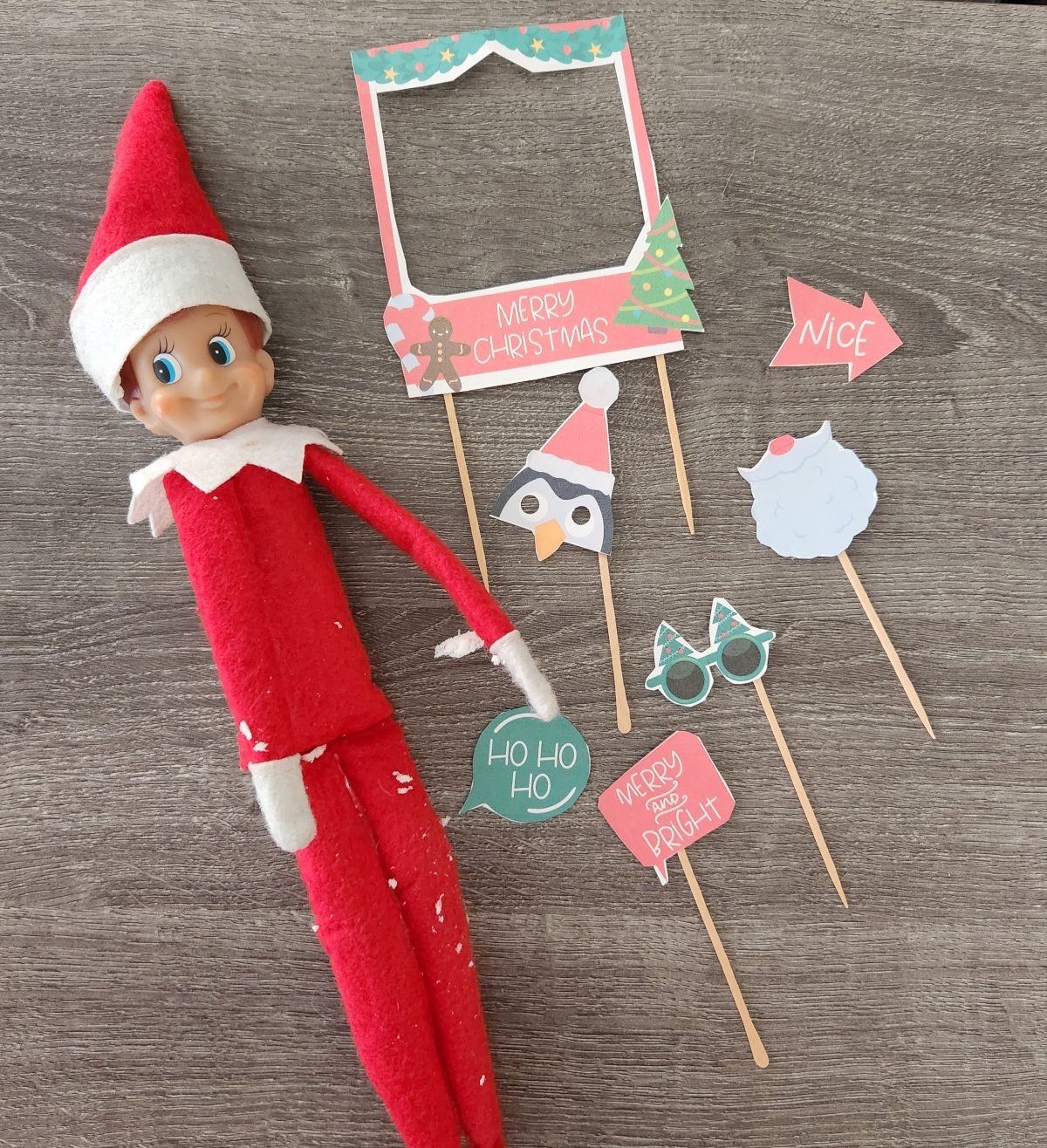 FREE Elf On The Shelf Printable Props Leap Of Faith Crafting