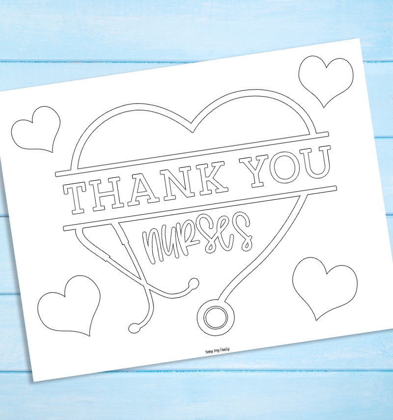 Free Free Printable Thank You Cards For Nurses Download Free Free