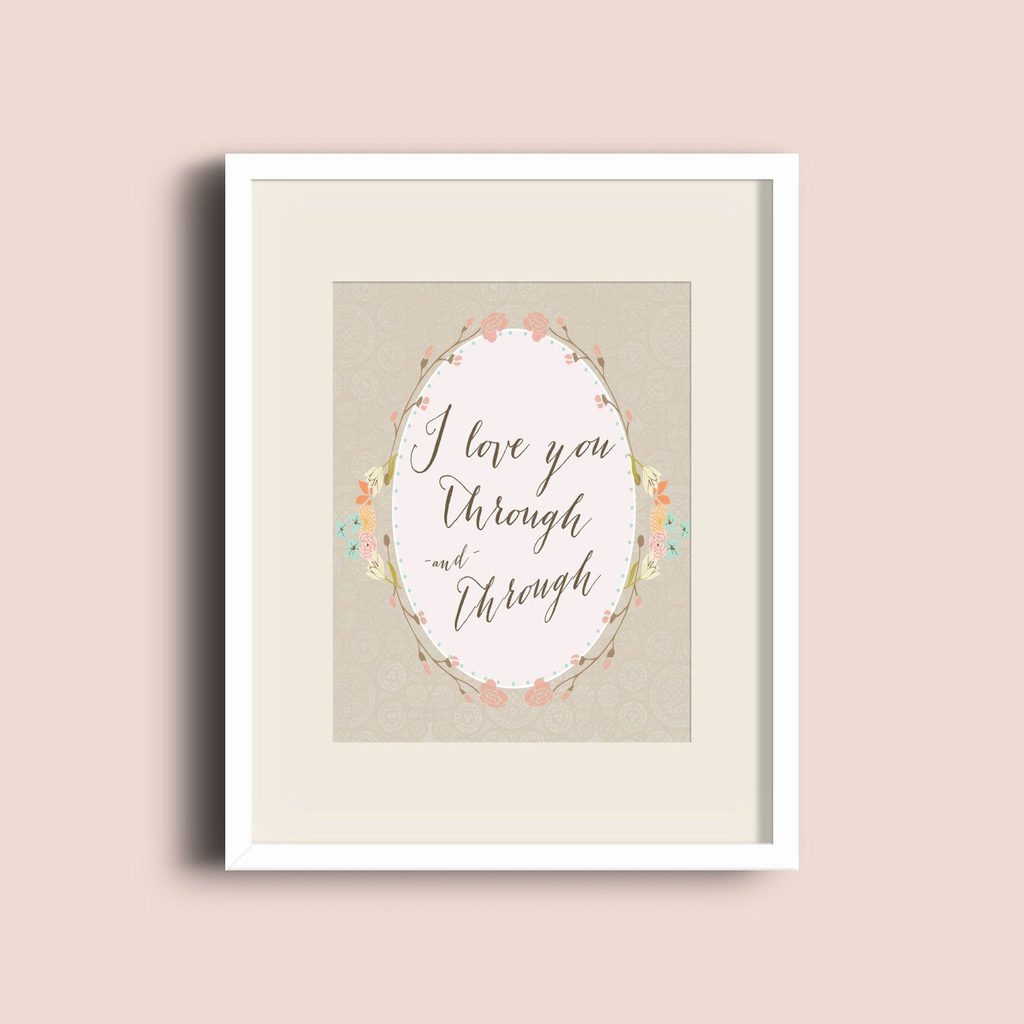 Free Girl 39 s Room Nursery Artwork Printable Five Marigolds