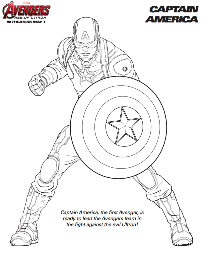 Free Marvel Avengers Coloring Pages The Typical Mom