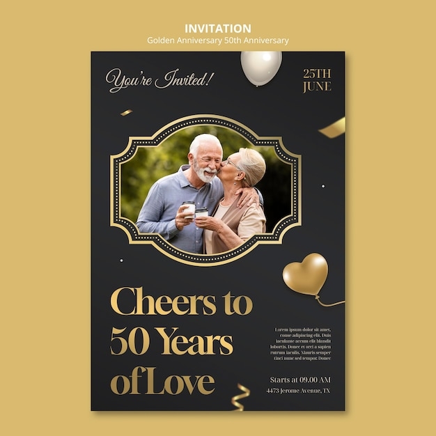 Free Printable 50th Wedding Anniversary Cards Infoupdate