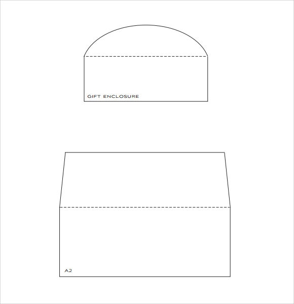 free printable 5x7 envelope template