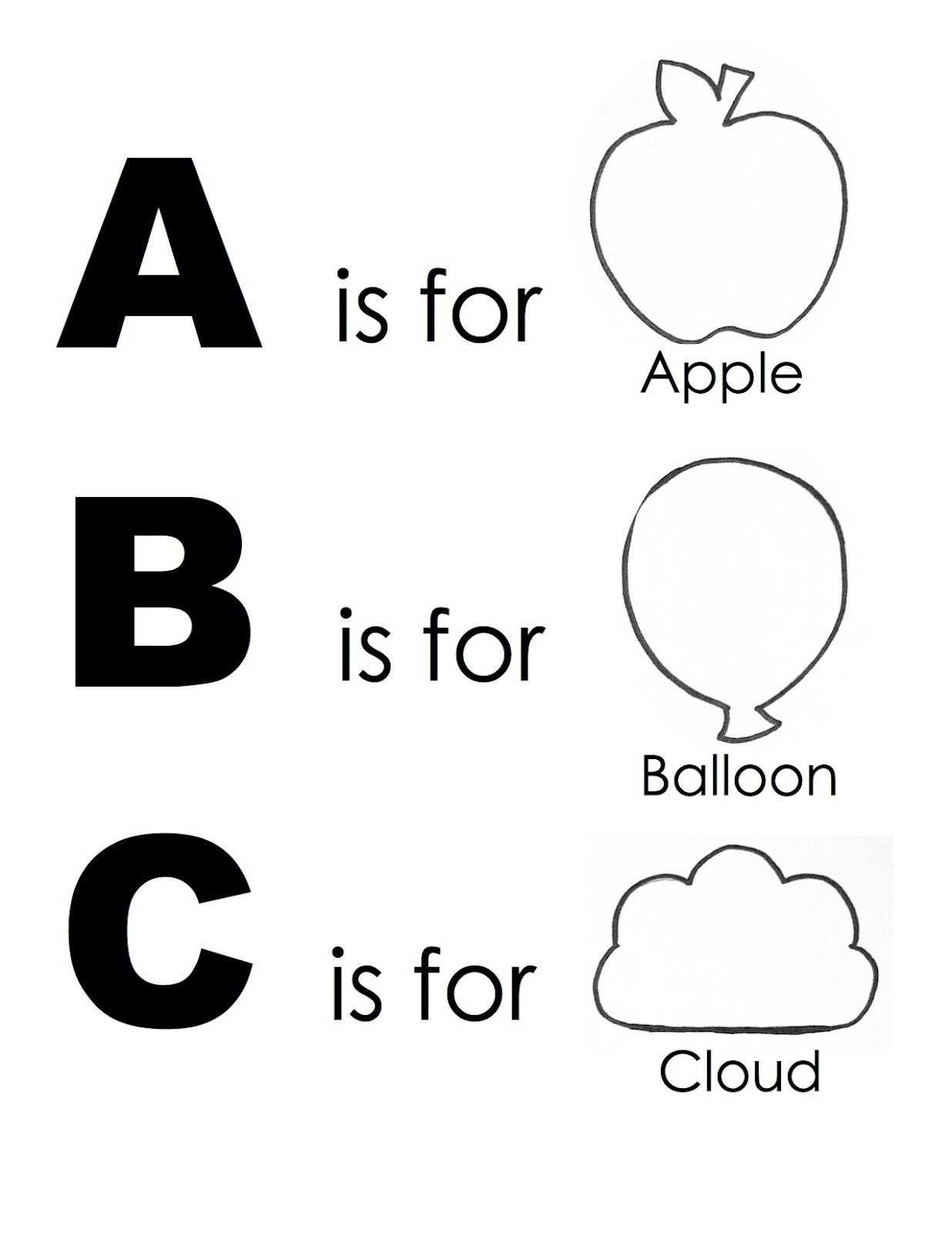 abc worksheets printable