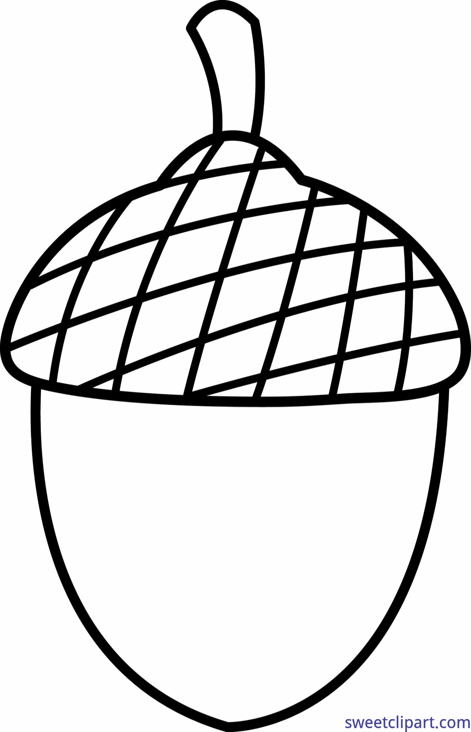 Free Printable Acorn Pattern