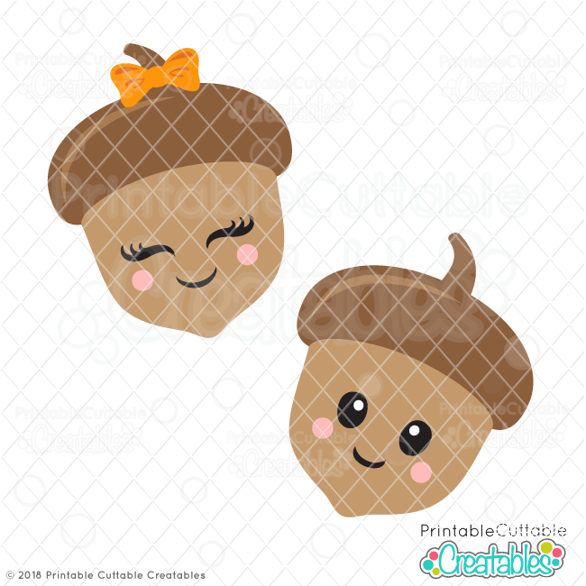 Free Printable Acorns