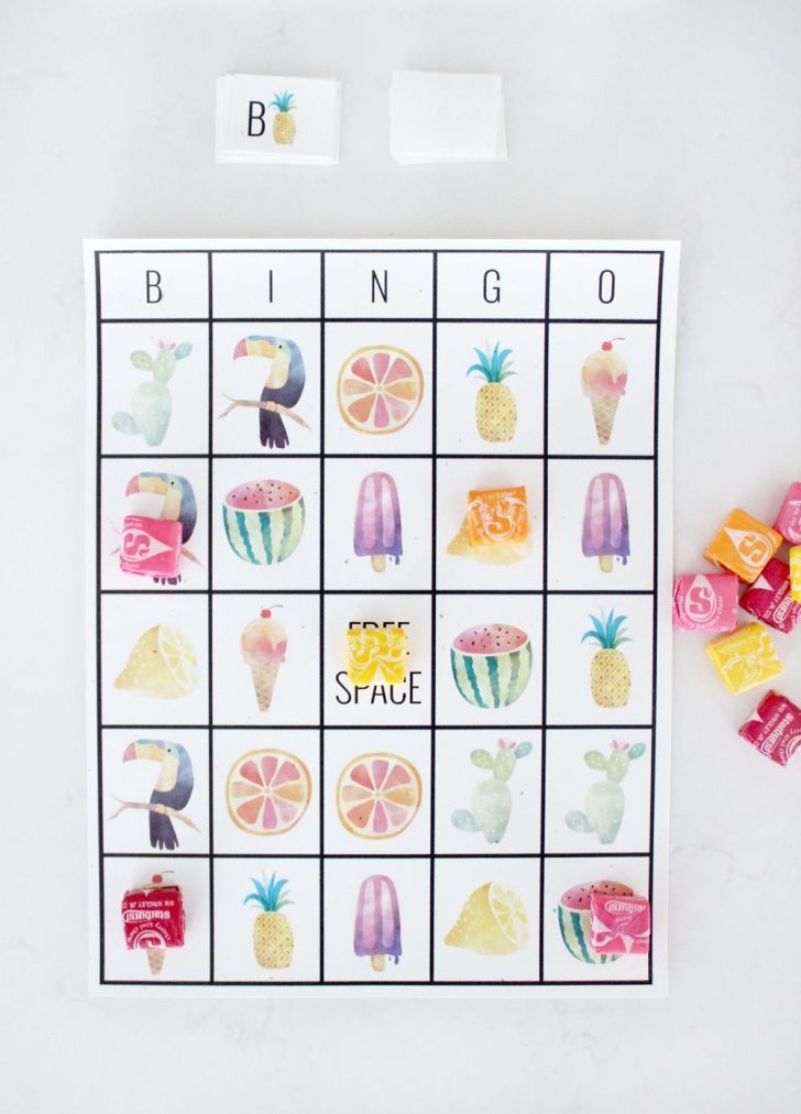 Free Printable Adorable Summer Bingo Cards Bingo Card Printable