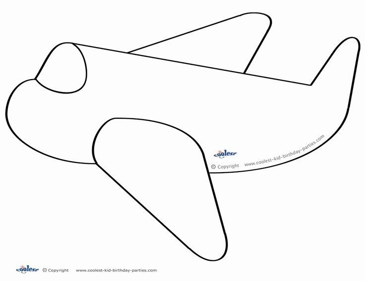 free printable airplane cutouts