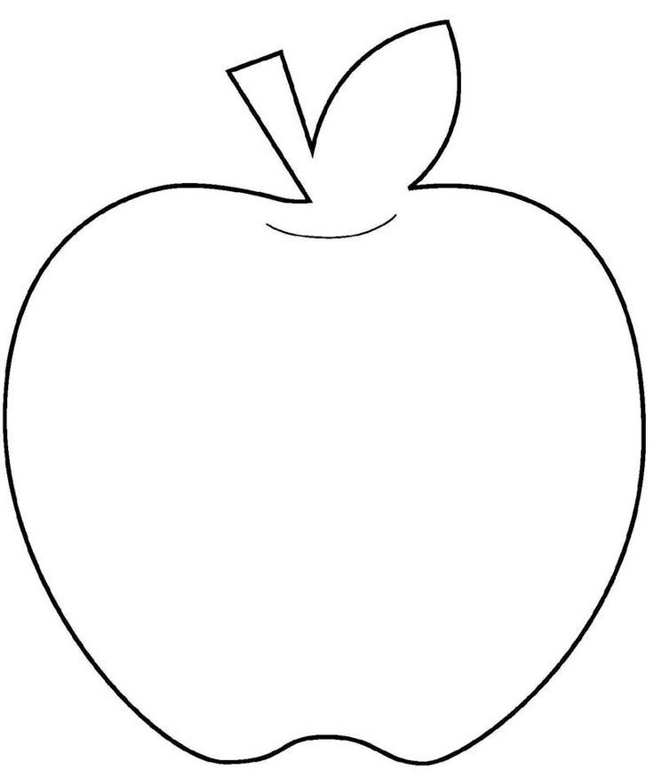 Free Printable Apple Cutouts Free Templates Printable