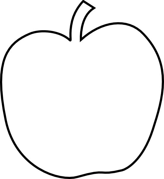 Free Printable Apple Cutouts Free Templates Printable