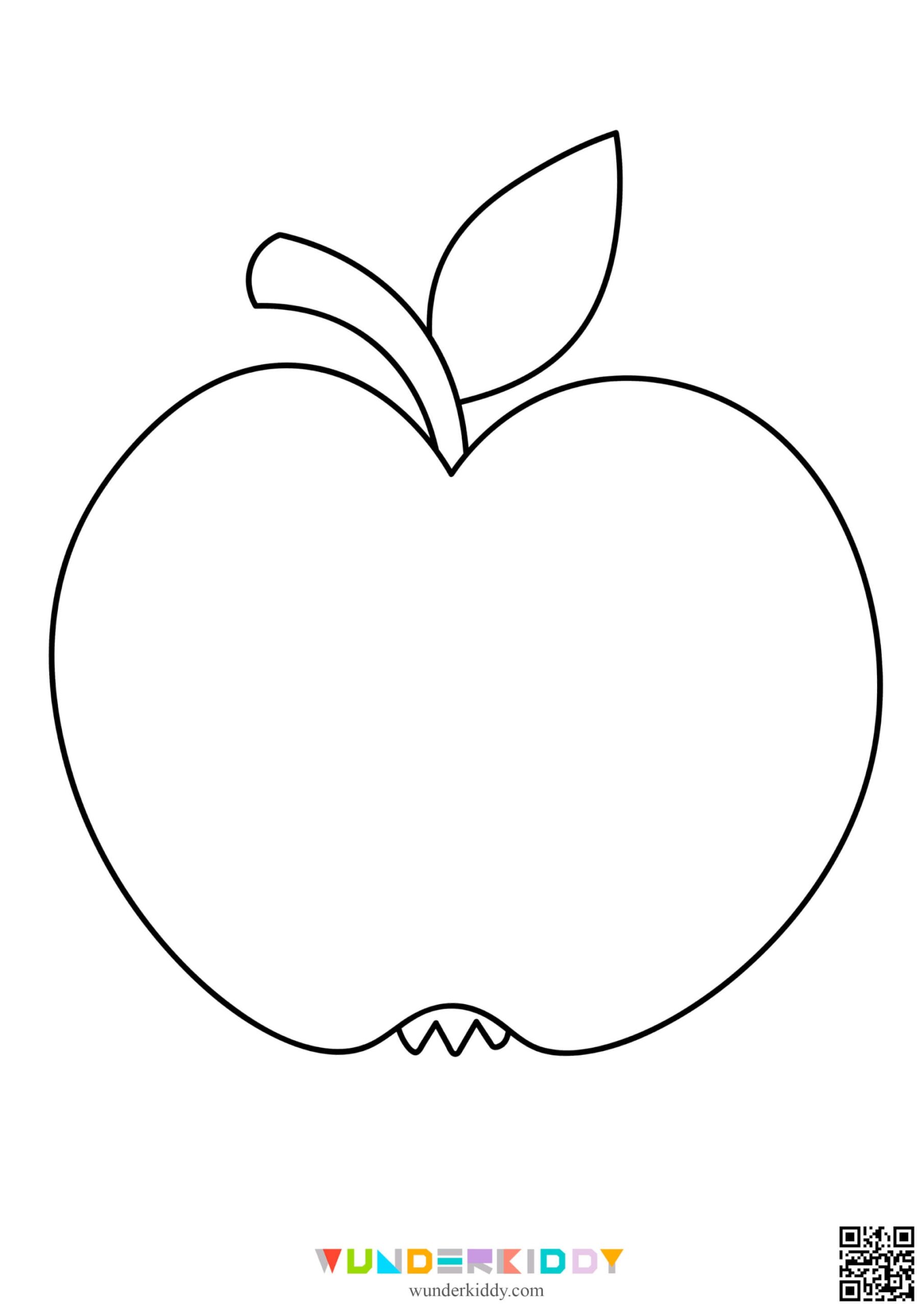 free apple template for teachers