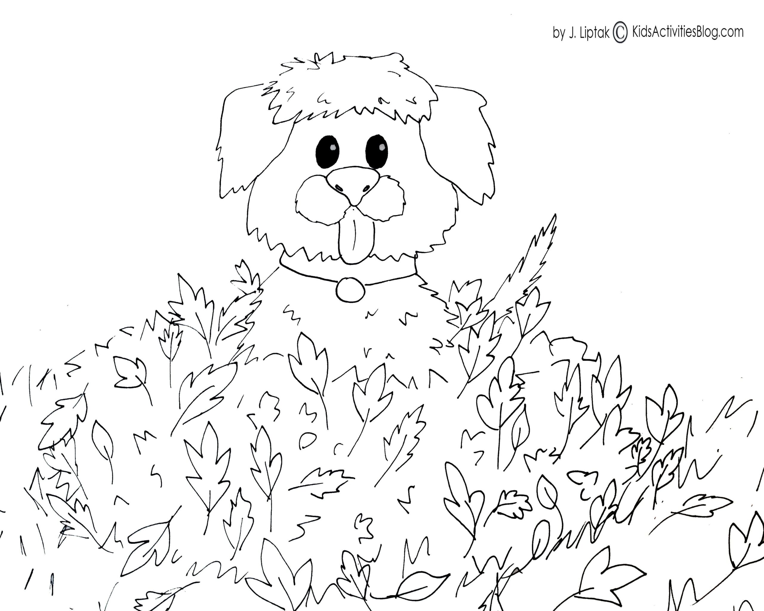 free coloring pages for autumn
