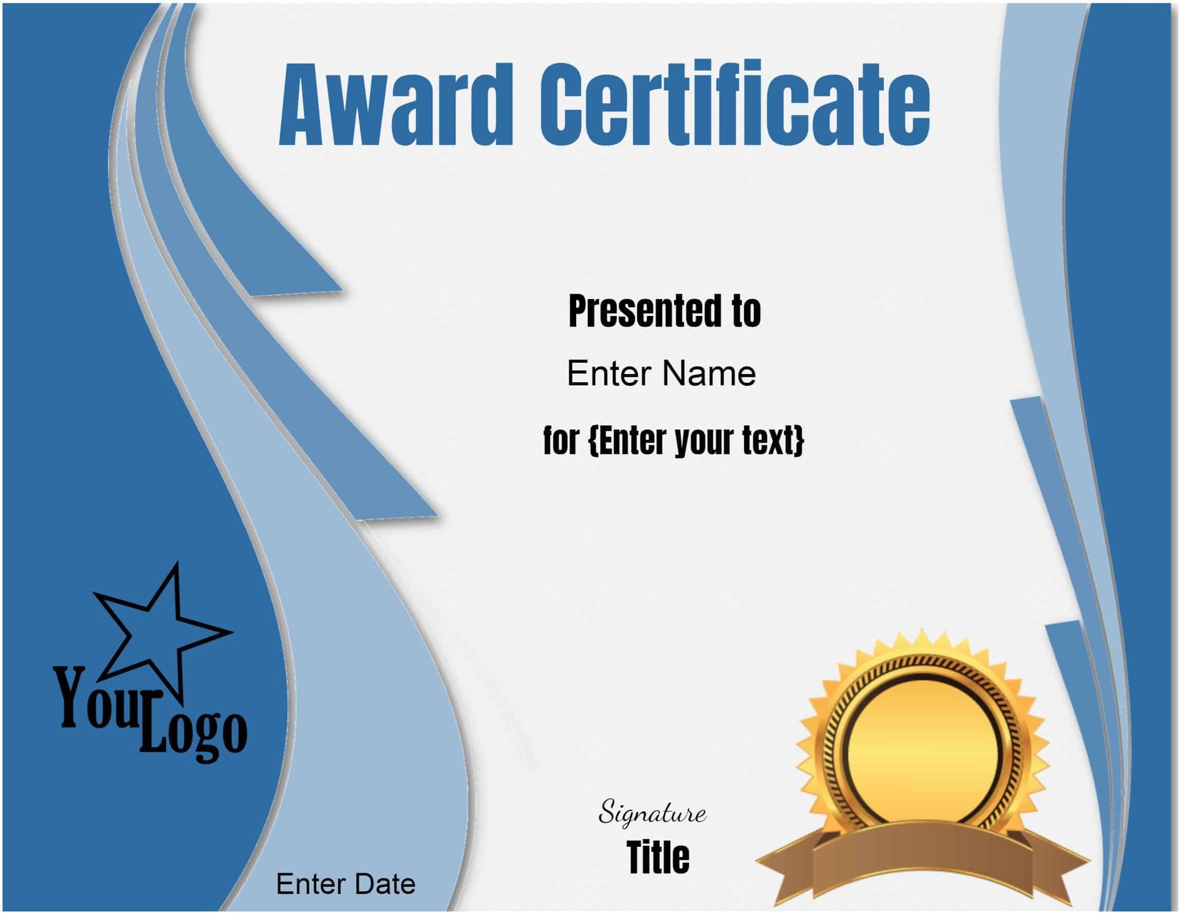 free printable awards pdf