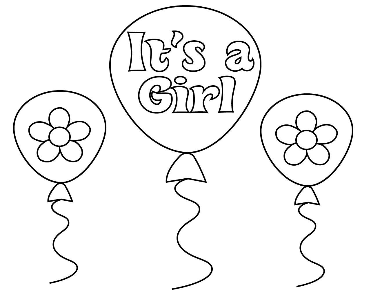 Free Printable Baby Shower Coloring Pages DahliailLarsen
