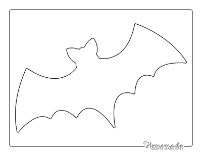 full page bat template