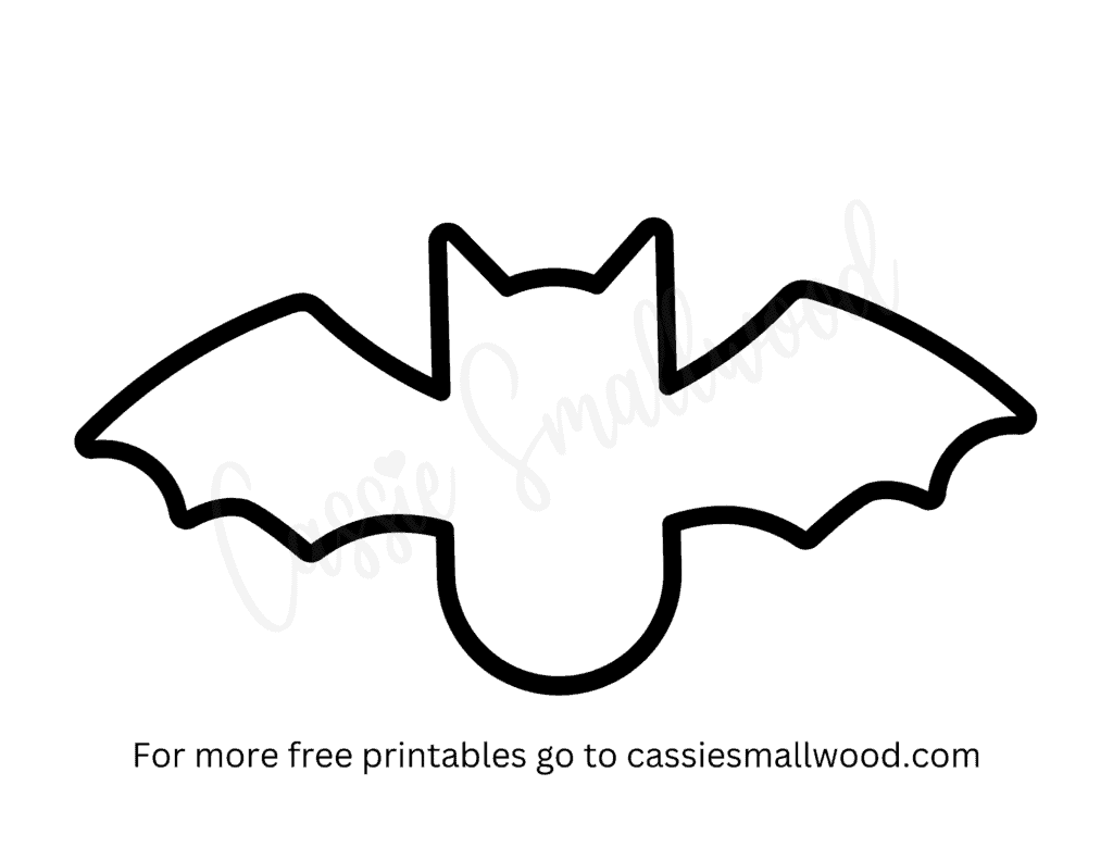 Free Printable Bat Templates Small Medium And Large 47 OFF