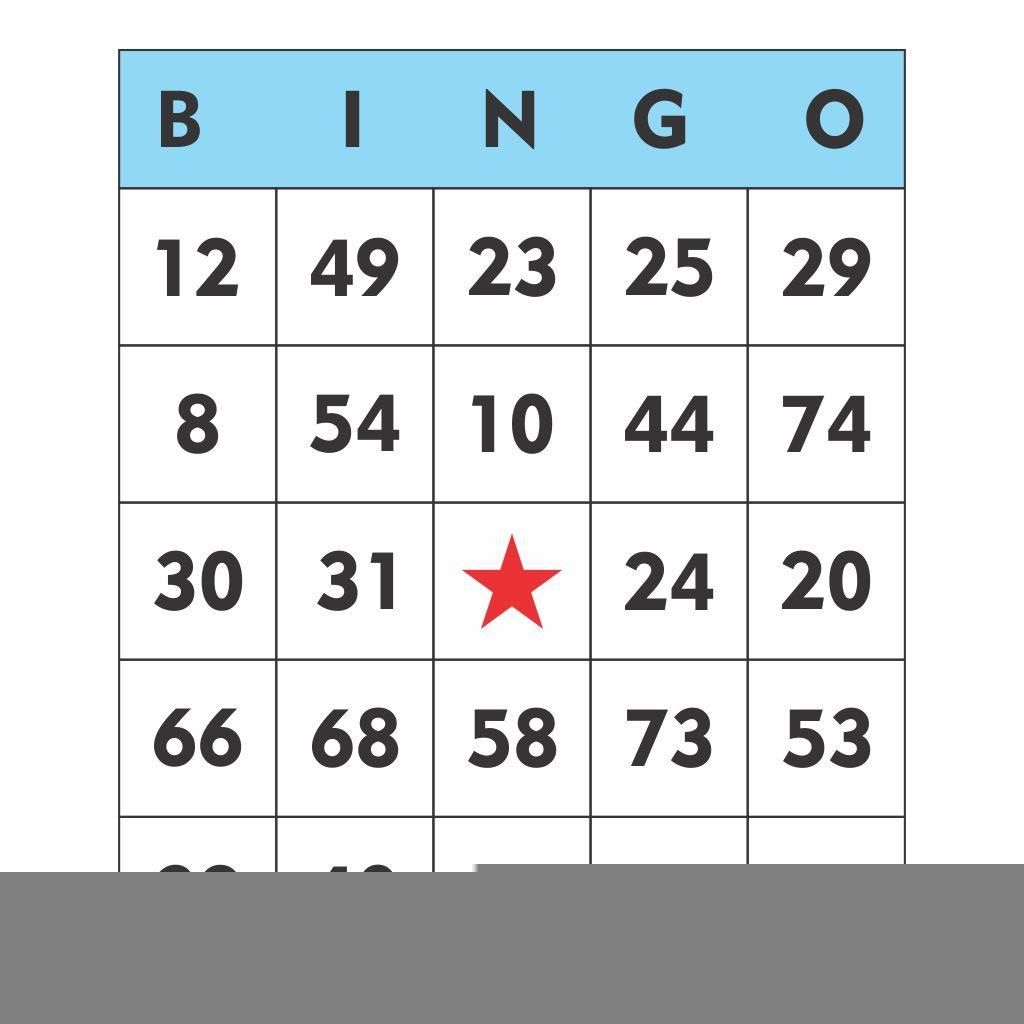 Free Printable Bingo Cards 1 90 Pdf Activity Connection Com Activity 