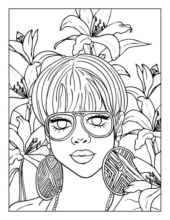 Free Printable Black Girl Coloring Pages For Kids 50 OFF