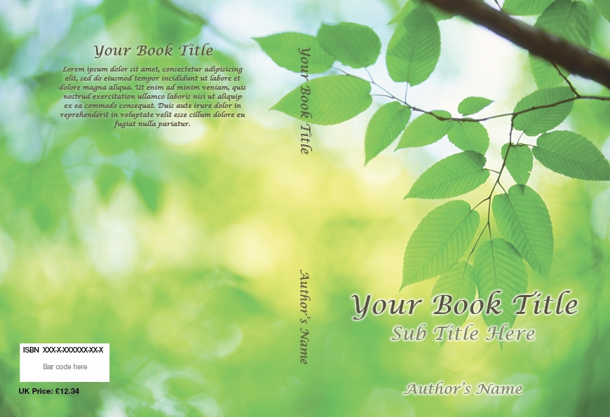 free downloadable book templates