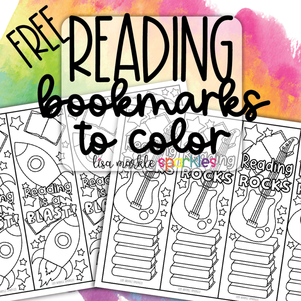 free printable bookmarks pdf
