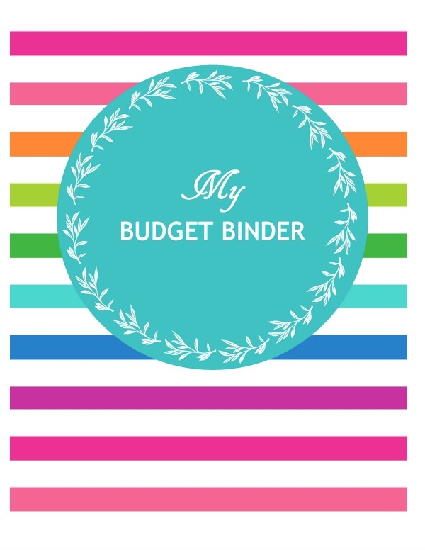 free printable budget binder