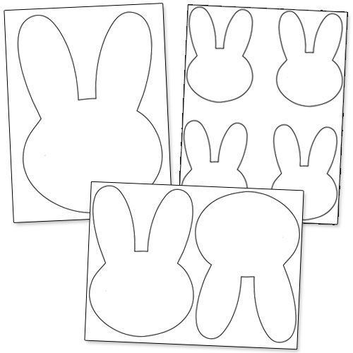 Free Printable Bunny Head Template Printable Templates Free