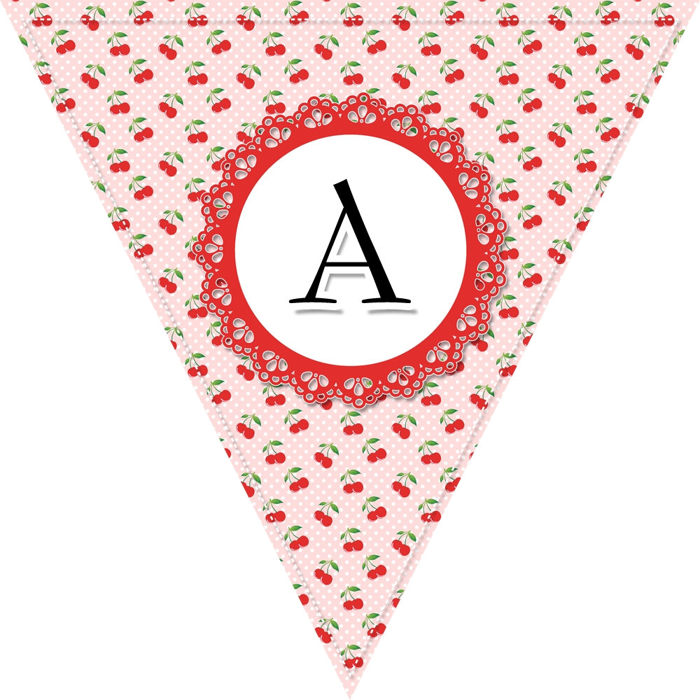 free printable leaf bunting template